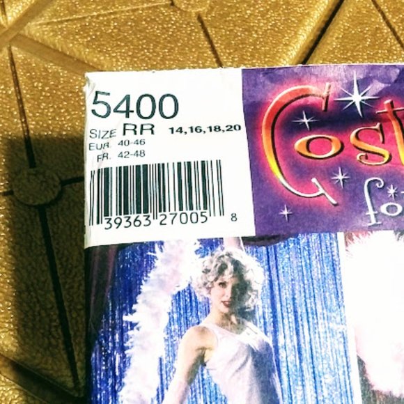 *SIMPLICITY PATTERN#5400*FLAPPER *CHICAGO MOVIE *WOMEN 14 TO 20*PRICE IS FIRM - Picture 2 of 4